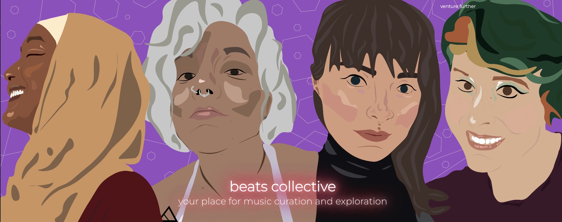 picture of beats collective application browser page